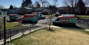 Chud vehicles outside